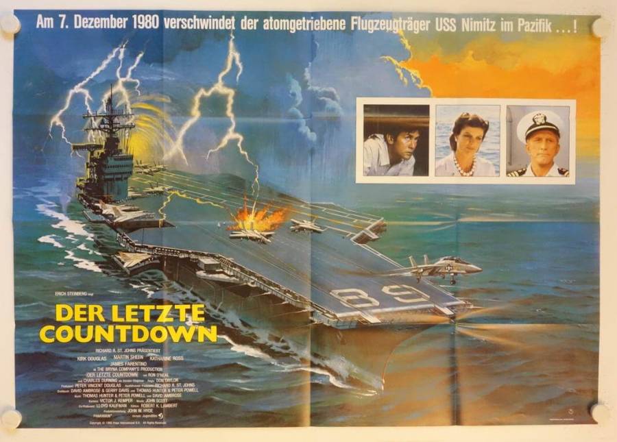 The final Countdown original release german double-panel movie poster